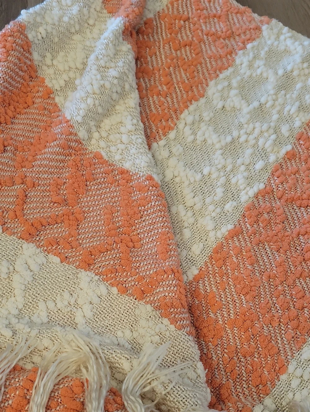 Anthro Vintage Chenille Throw Blanket